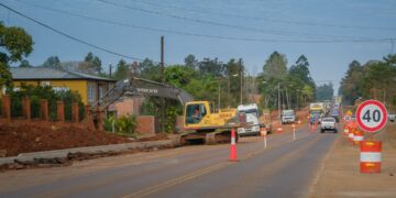 Recuerdan que en zonas de obras viales es obligatorio reducir la velocidad