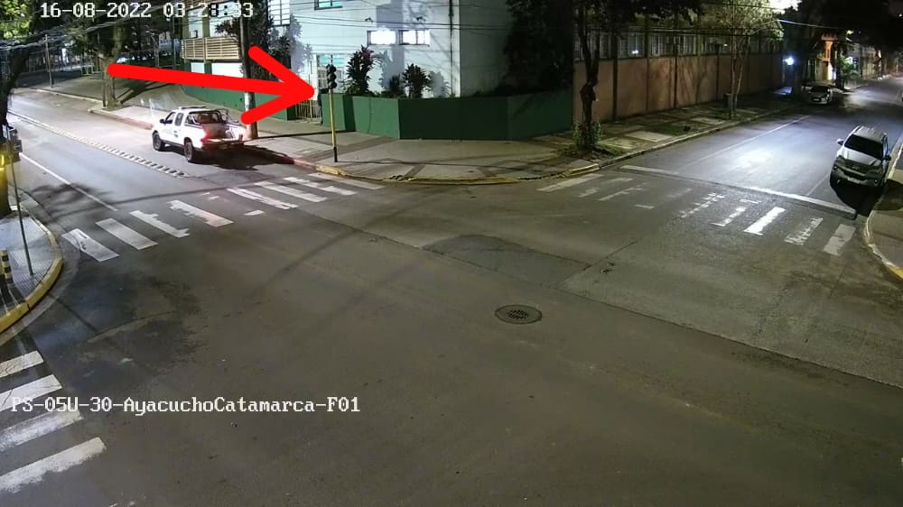 Intentó robar en una construcción, pero fue rastreado por las cámaras del 911 y terminó arrestado