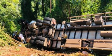 Una mujer perdió la vida tras el despiste de un camión en la localidad de Pozo Azul