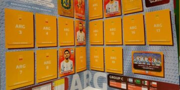 Furor por el álbum de figuritas del Mundial Qatar 2022