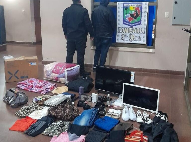 En distintos puntos de la provincia secuestraron elementos que fueron robados
