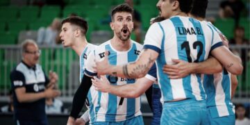 Mundial de Vóley: Argentina le ganó 3 a 2 a Egipto y se clasificó a los octavos de final