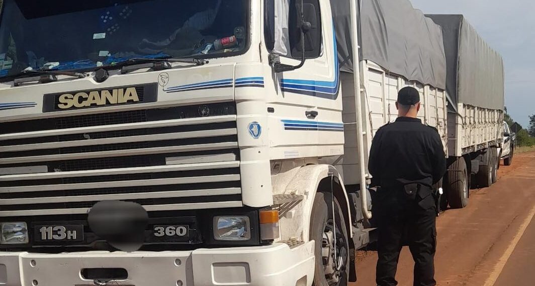 San Vicente: la jurisdicción policial con mayor número de retenciones de cargas de granos en la provincia