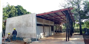 Avanzan las obras de modernización en el Parque de la Ciudad