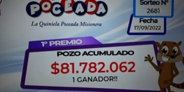 Apostador de Garupá se quedó con más de 80 millones del pozo de la Poceada Misionera