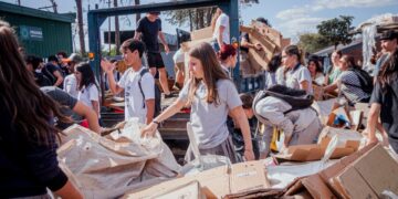 El Roque González fue el ganador del concurso de reciclaje estudiantil