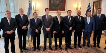 Los gobernadores del Norte Grande reunidos con los principales Think Tanks de Estados Unidos