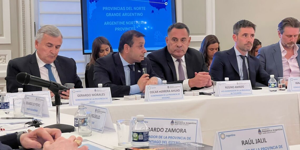 Herrera Ahuad en Washington: “Tenemos muchas esperanzas en lograr las reivindicaciones que necesita el Norte Grande”