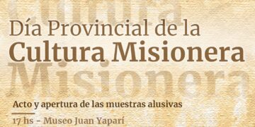 El “Día de la Cultura Misionera” tendrá este viernes su primera vez