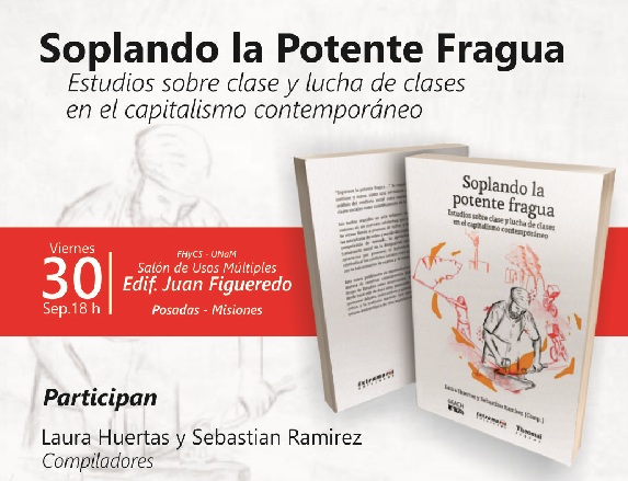 Presentación del libro «Soplando la potente fragua»