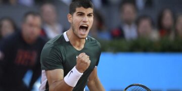 Tenis: Alcaraz avanzó en el US Open y quiere quedarse con el número uno del mundo