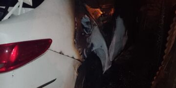 Investigan el ataque a la vivienda de una pareja de policías en San Vicente