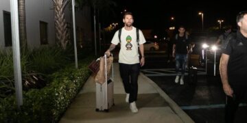 Los jugadores de la Selección Argentina de fútbol ya están en Miami para afrontar los últimos amistosos previos a Qatar