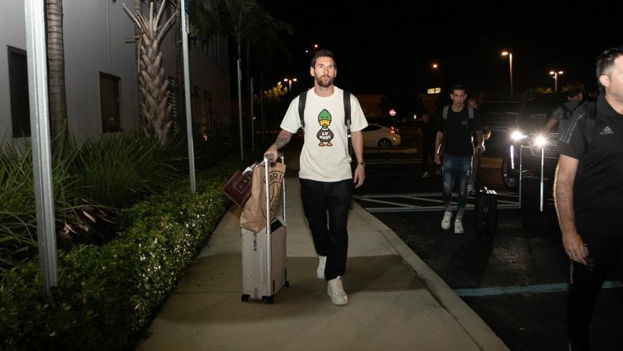 Los jugadores de la Selección Argentina de fútbol ya están en Miami para afrontar los últimos amistosos previos a Qatar