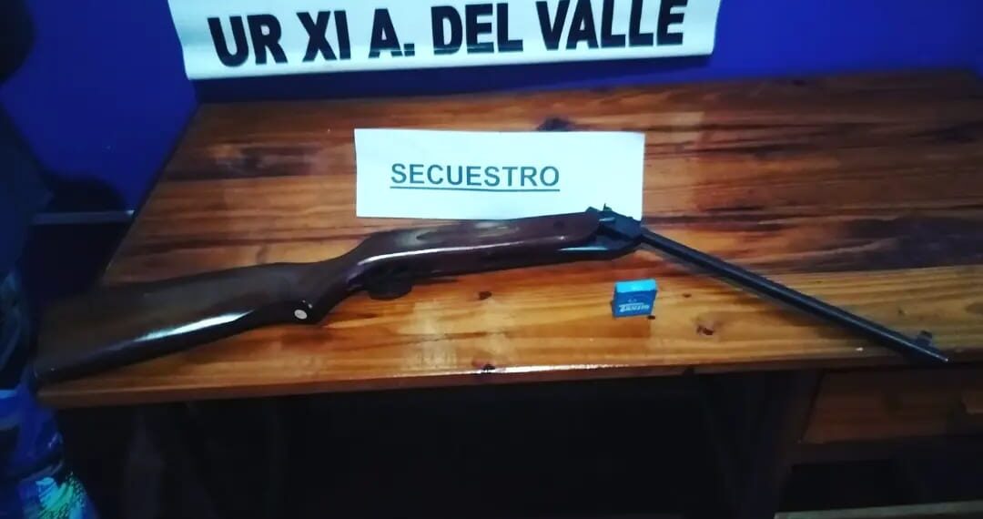 Discutió con su vecina, le disparó con un rifle y terminó presa