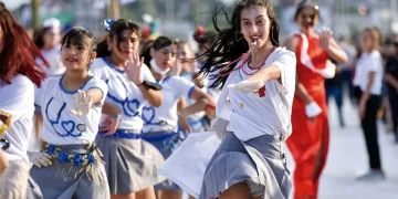 Prueba piloto de la Estudiantina 2022 en Posadas: ya se conoce el horario de salida de cada colegio participante