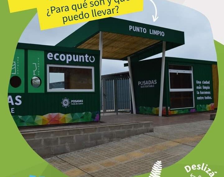 Posadas Sustentable: con nuevo Punto Limpio se fortalece la separación domiciliaria de residuos