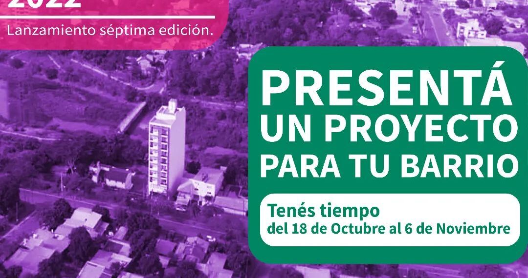 Presupuesto Participativo 2022, ¿Qué proyectos presentar?