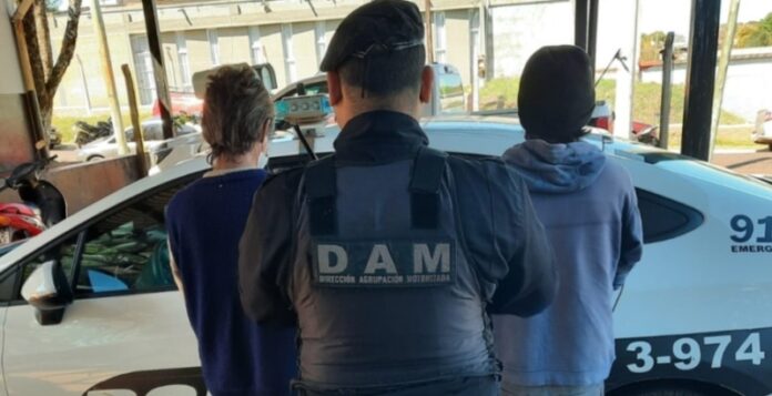 Incumplieron una prohibición de acercamiento hacia su hermano y terminaron detenidos en Posadas