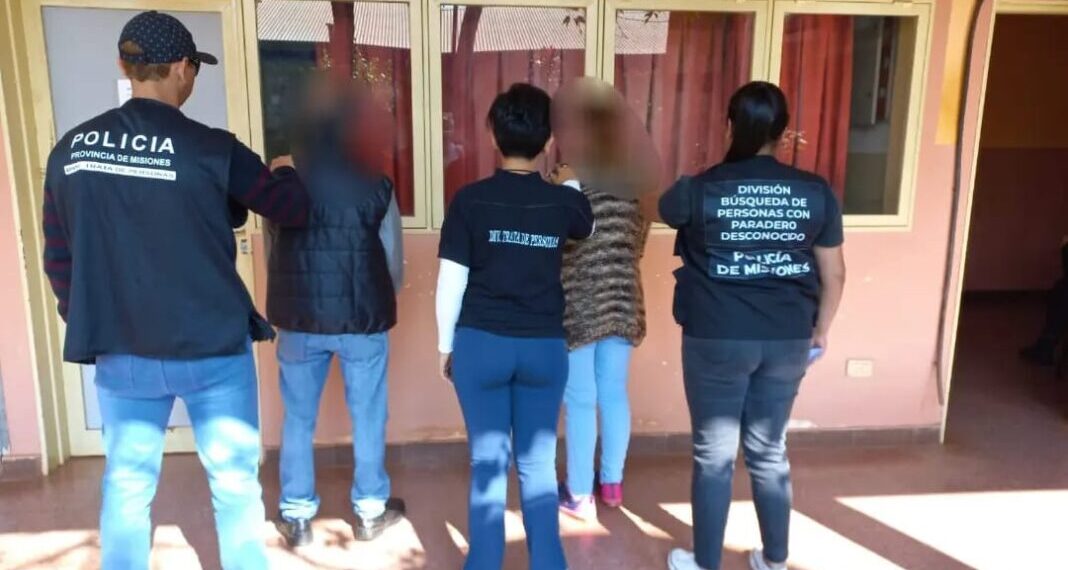 Trata de personas: detuvieron a dos hombres y una mujer en Posadas