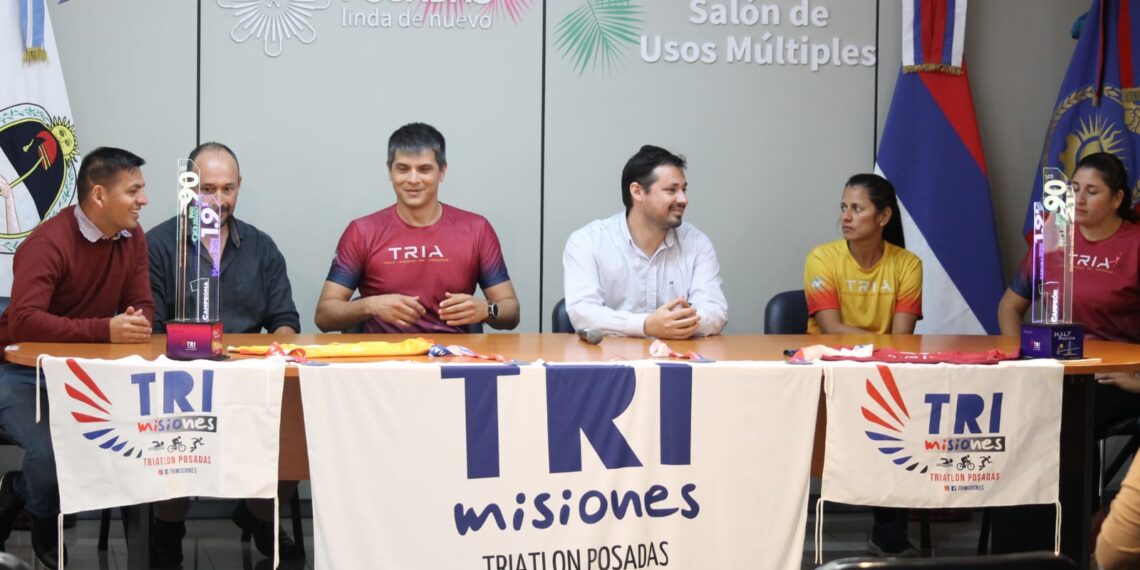 Triatlón Half Ciudad de Posadas: un circuito para los mejores competidores
