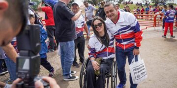 El gobernador Herrera Ahuad alentó a la delegación misionera en los Juegos Evita 2022, en Mar del Plata