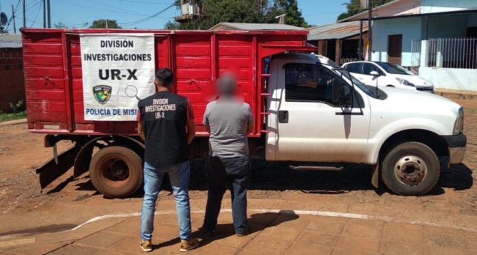 Detuvieron a un camionero que fue filmado cuando atropelló y mató a un perro