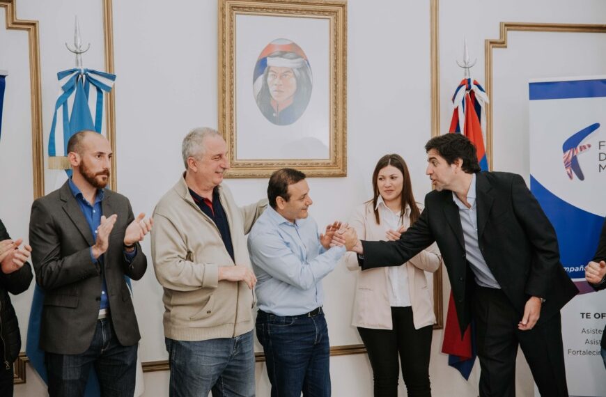 Herrera Ahuad presentó las dos nuevas alternativas que ofrece el Fondo de Crédito Misiones