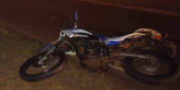 Falleció tras ser atropellado por una moto sobre la Ruta 8 en Campo Grande