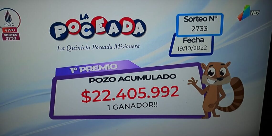 Posadeño se ganó más de 22 millones con la Poceada Misionera