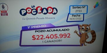 Posadeño se ganó más de 22 millones con la Poceada Misionera