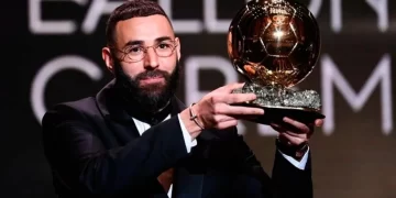 Karim Benzemá se quedó con el Balón de Oro al mejor jugador del mundo