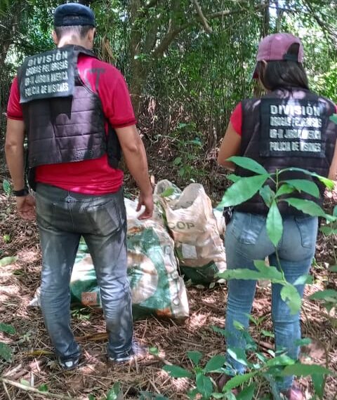 Nueva incautación de droga por parte de la Policía de Misiones, esta vez en Colonia Polana