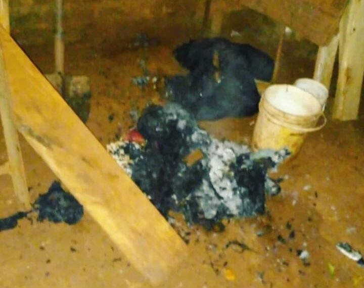 Policías salvaron a una familia de un incendio
