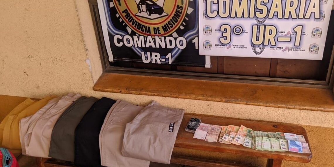 Robó más de 40 tipos de prendas de vestir y fue capturado comercializando estas ropas en un conocido centro comercial