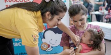 Avanza la Campaña Nacional de Vacunación contra el Sarampión, Rubéola, Papera y Poliomielitis en Misiones