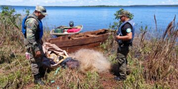 Desmantelaron dos campamentos de cazadores furtivos y de pescadores: hay dos detenidos