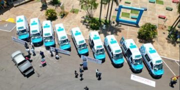 Misiones recibió las primeras nueve ambulancias del Plan Nacional de reconstrucción del Sistema de Salud