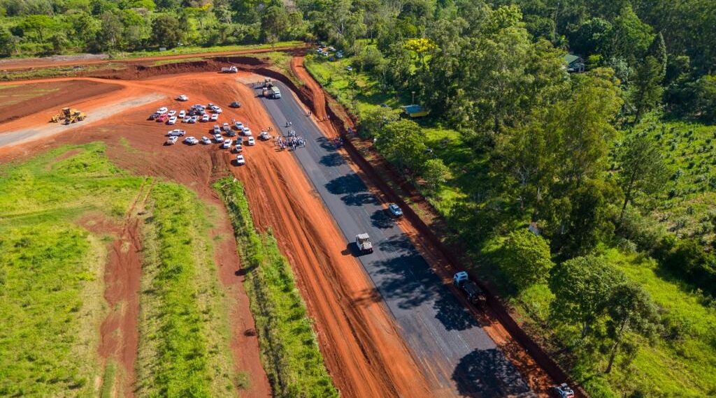 Comenzaron el asfaltado en el nuevo circuito del Autódromo de Eldorado