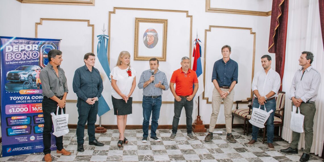 Lanzaron la sexta edición del Deporbono a beneficio de entidades deportivas de la provincia