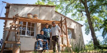 Avanza la construcción de  128 viviendas  en Apóstoles