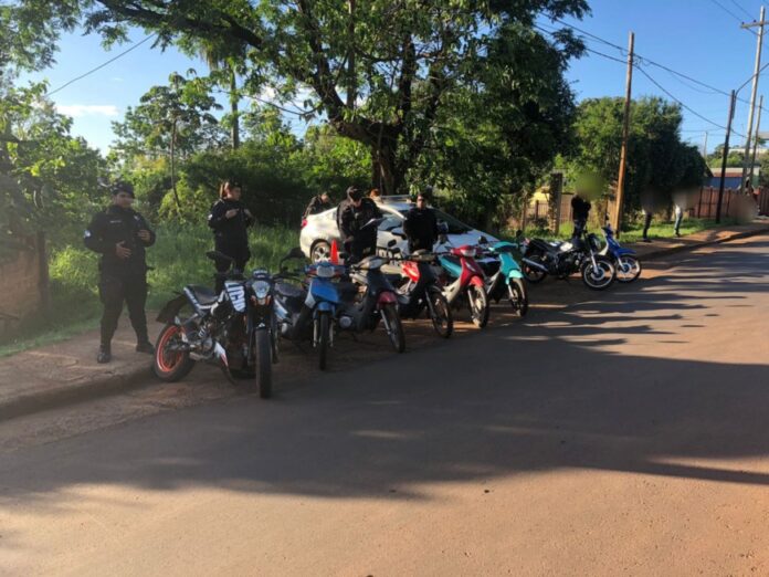 En operativos viales secuestraron ocho vehículos