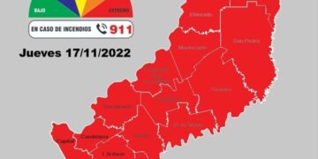 Alertan por el alto riesgo de peligrosidad de incendios en todo Misiones