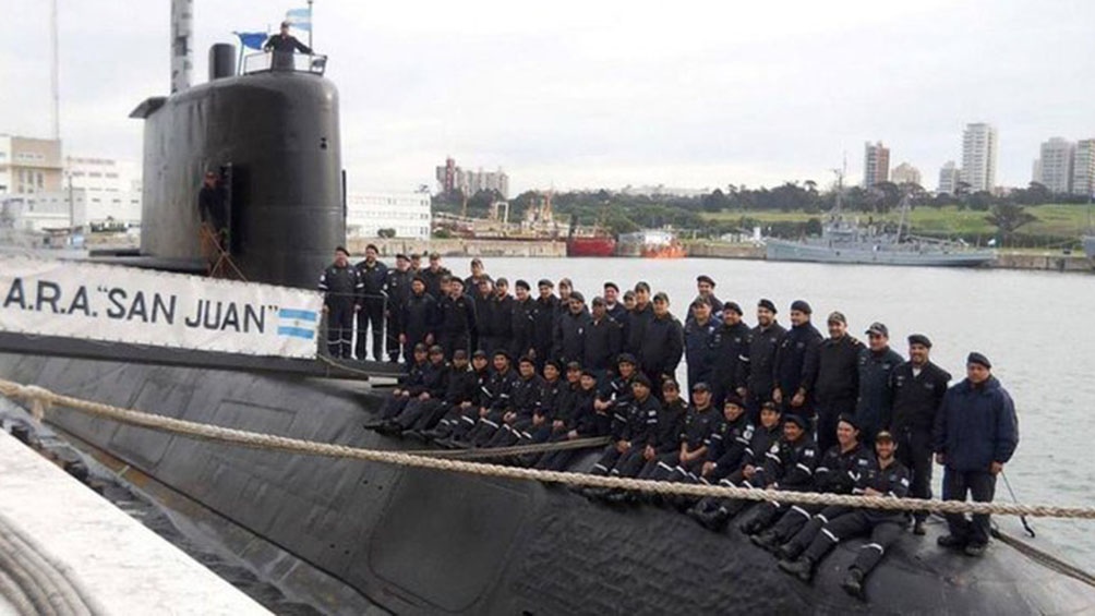 A cinco años del hundimiento del Ara San Juan, recordarán a los 44 tripulantes fallecidos