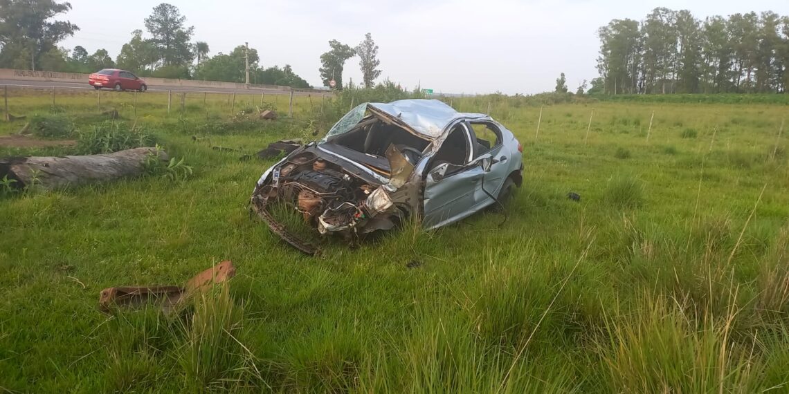 Un automovilista falleció tras despistar en Candelaria