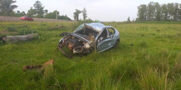 Un automovilista falleció tras despistar en Candelaria