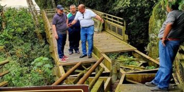Problema geológico: evaluarán el desplazamiento del balcón del salto Bosetti