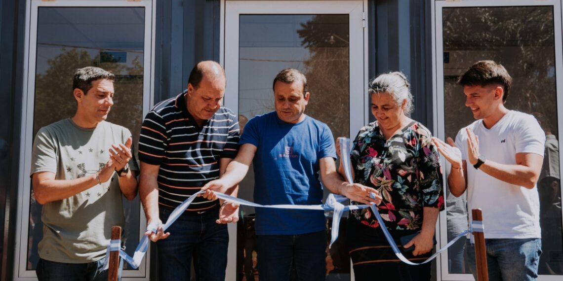 Herrera Ahuad inauguró dependencias policiales para reforzar la seguridad rural y anunció nuevas obras para la zona Centro