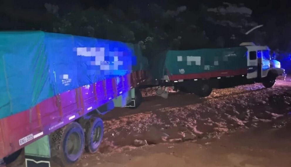Camionero se quedó dormido al volante con 2,43 de alcohol en sangre y terminó detenido