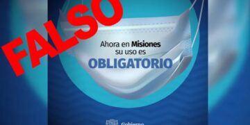 Aclaran que no es obligatorio el uso del barbijo en Misiones